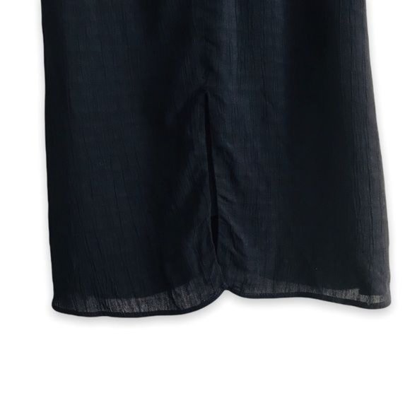 Zara Spaghetti Strap Fly Away Front Top In Black Size XS - Picture 6 of 6